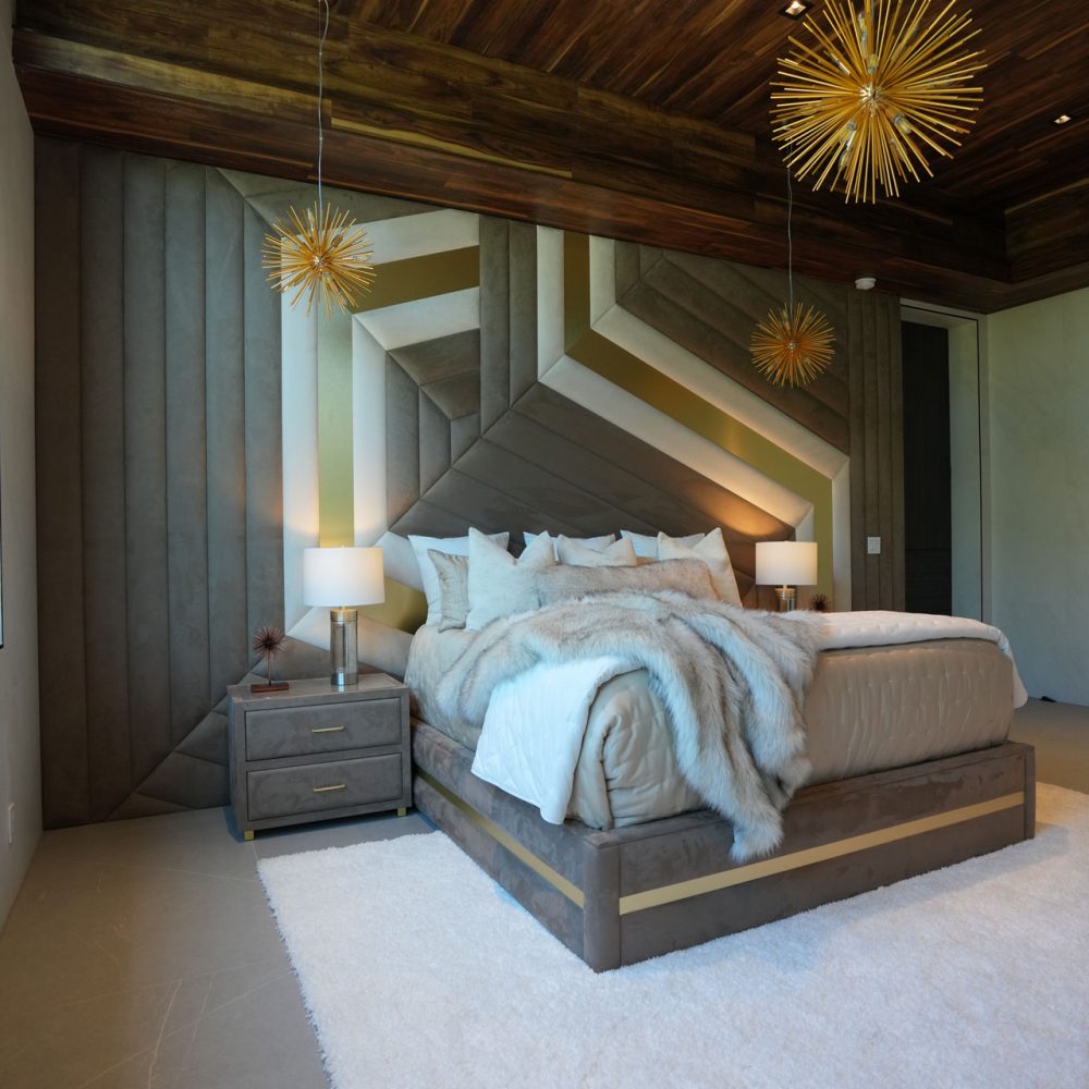 Pastel Tones and Modern Solutions for Bedroom Design in Florida